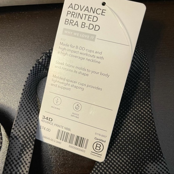 NWT ATHLETA Sports Bra SiZe 34D - Picture 12 of 12